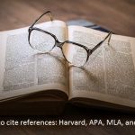 How to cite references