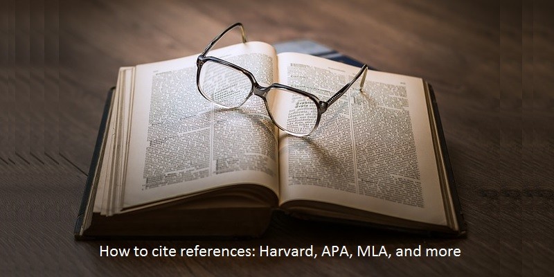 How to cite references