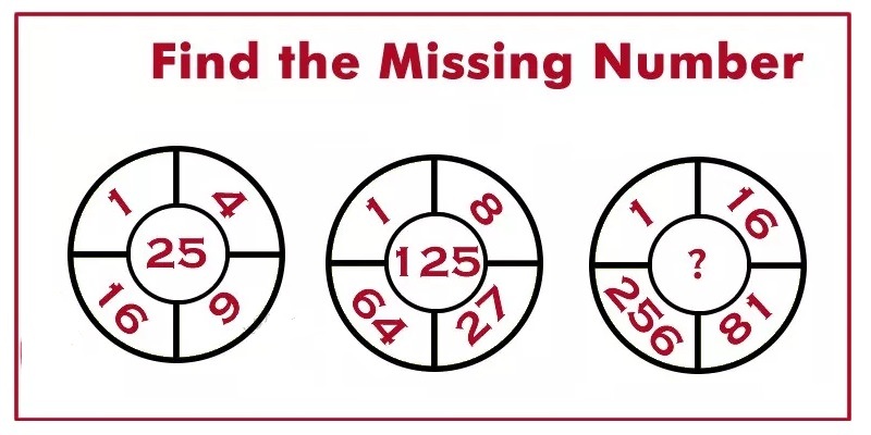 find missing number 25-125