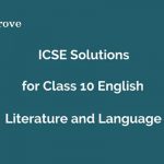 ICSE Class 10 English
