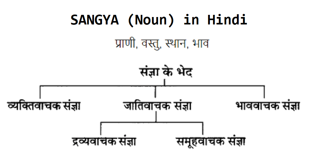 Sangya (noun) in Hindi